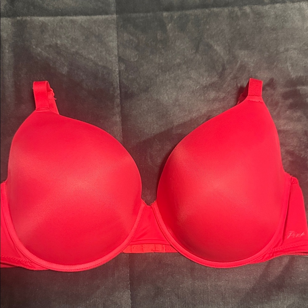PINK Victoria's Secret Vibrant Red Bra